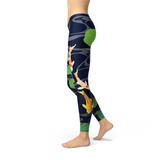 Women's Koi Fish in Pond Leggings