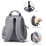 Foldable Diaper Backpack with Changing Station
