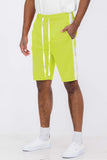 SINGLE STRIPE SHORTS Lime Milo