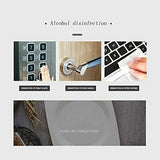 100-PCS Disposable Alcohol Cotton Prep Pad Sterilization Swabs Lime Sunflower