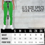 CLASSIC SLIM FIT TRACK PANTS- BLACK/DARK GREY