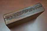 Handmade Flower Storage Keepsake Wood Box