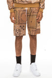 Paisley All Over Print Shorts Lime Milo