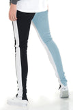 Split Two Tone Track Pants Lime Milo