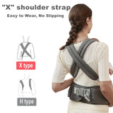 Ergonomic 3-in-1 Baby Carrier & Hip Seat