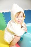 White Terry Robe with White Booties