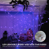 Halloween Large Light Up Cobweb Display Prop