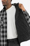 Quilted Flannel Shirt