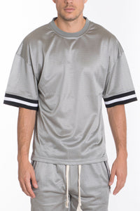 Mesh Jersey T-shirt