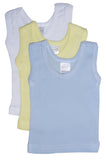 Bambini Boys Pastel Tank Top (3 Pack)