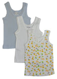 Bambini Boys Printed Tank Top Variety Pack (3 Pack)