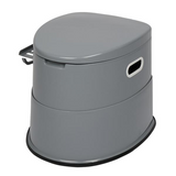 Outdoor Portable Toilet with Non-slip Mat