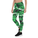 Women's Green Camo Leggings