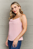 For The Weekend Loose Fit Cami Scarlet Themis