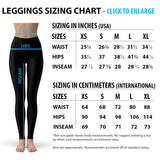 Ocean Mermaid Leggings for Women Maroon Sooty