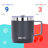 DRINCO® 14 oz Coffee Mug Vacuum Insulated Camping Mug Double Wall