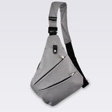 Waterproof Triangle Side Crossbody Bag Yellow Pandora