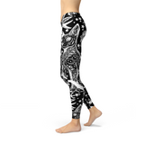 Women's Black Magic Cat Leggings