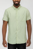 SIGNATURE SHORT SLEEVE BUTTON DOWN SHIRT Lime Milo