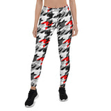 Women's Sports Houndstooth Leggings