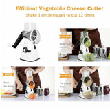 Multi-functional Stainless Steel Kitchen Slicer Grater Kit Yellow Pandora