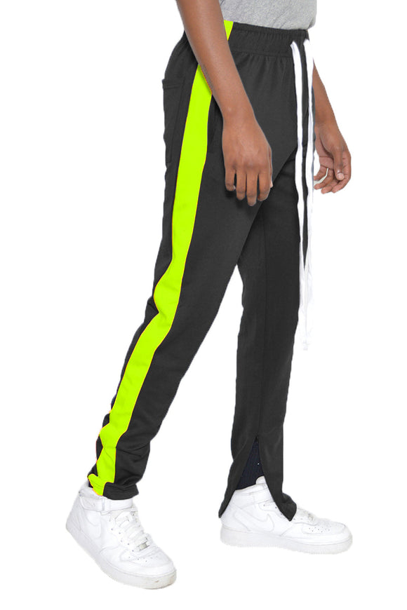 SLIM FIT TRACK PANTS Lime Milo