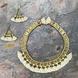 Temple Tassel Collar Necklace Ariel