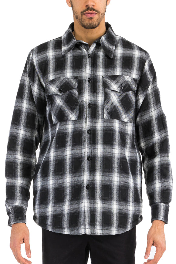 Quilted Flannel Shirt