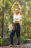 Blue SWIRL Women's Harem Pants