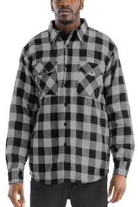 Quilted Flannel Shirt