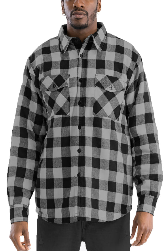 Quilted Flannel Shirt