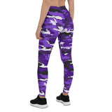 Women's Purple Camo Leggings