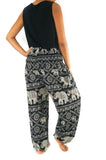 Black ELEPHANT Women's Harem Pants