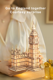 DIY 3D Wooden Puzzles - Select Big Ben or Tower Bridge