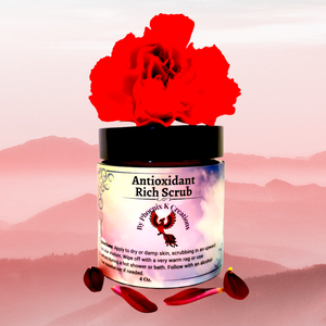 Organic Antioxidant Rich Face Scrub 4 Oz.