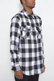 Long Sleeve Checkered Flannel