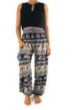 Dark Blue ELEPHANT Women's Harem Pants
