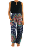 Blue SWIRL Women's Harem Pants