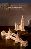DIY 3D Wooden Puzzles - Select Big Ben or Tower Bridge