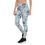 Women's Oriental Floral Leggings