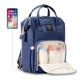 Fish-Opening Diaper Bag Unicorn Backpack Maroon Chronos