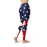 Women's American Flag Leggings