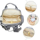 Foldable Diaper Backpack with Changing Station