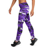 Women's Purple Camo Leggings