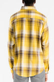 Long Sleeve Checkered Flannel Shirt