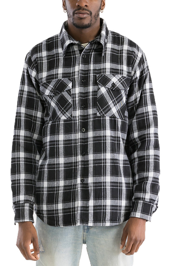 Quilted Flannel Shirt