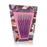 Almost Famous 6-pack Dermaplaning Razors set Sky Blue Thrace