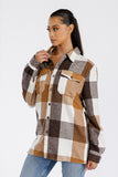 Oversize Boyfriend Soft Flannel Shacket