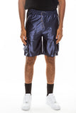 Satin Cargo Shorts