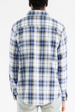 Long Sleeve Checkered Flannel Shirt Lime Milo